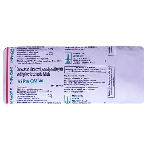 tripin om 40mg tablet 10's